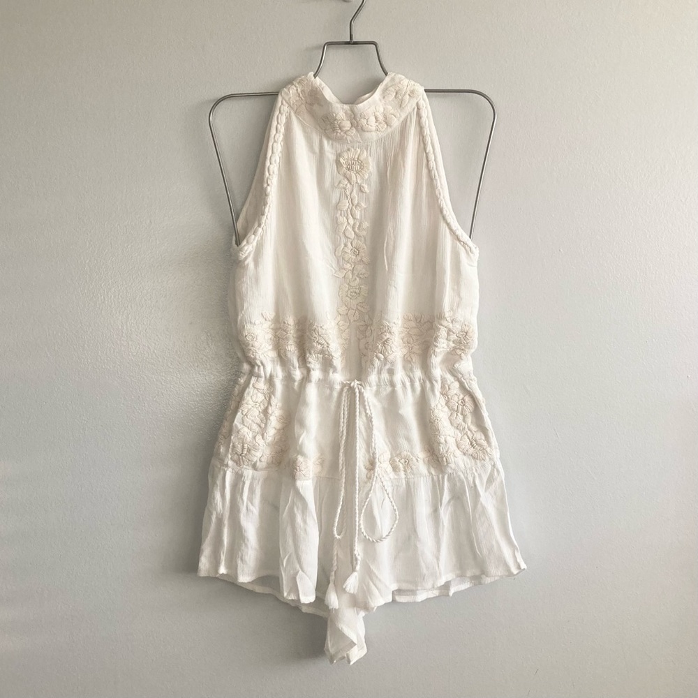 SALE!! Raga Sorrento Embroidered Romper
